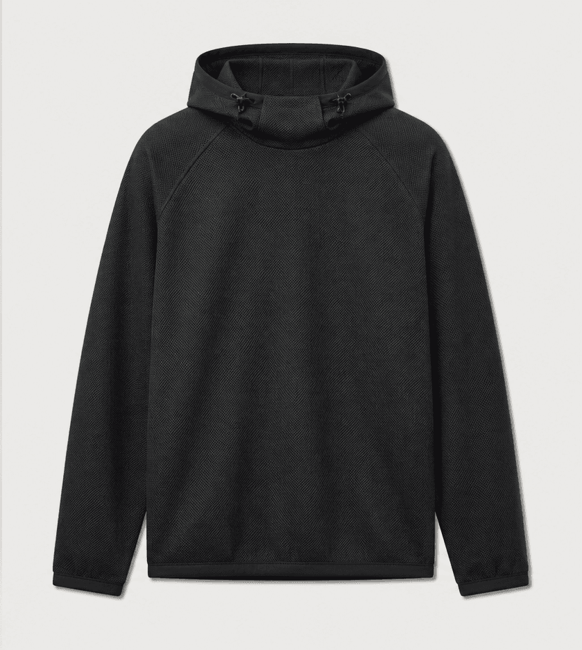 Grid Mesh Hoodie