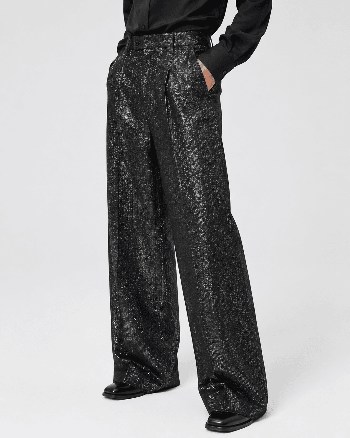 Glitter Wide Leg