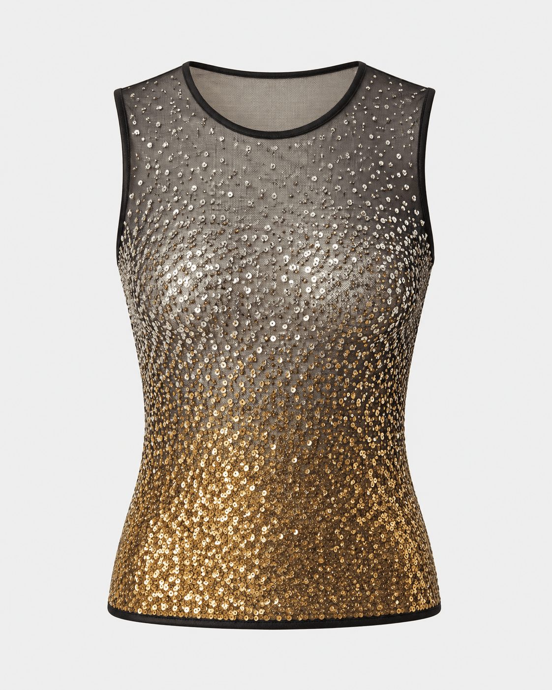 Sequin Mesh Top