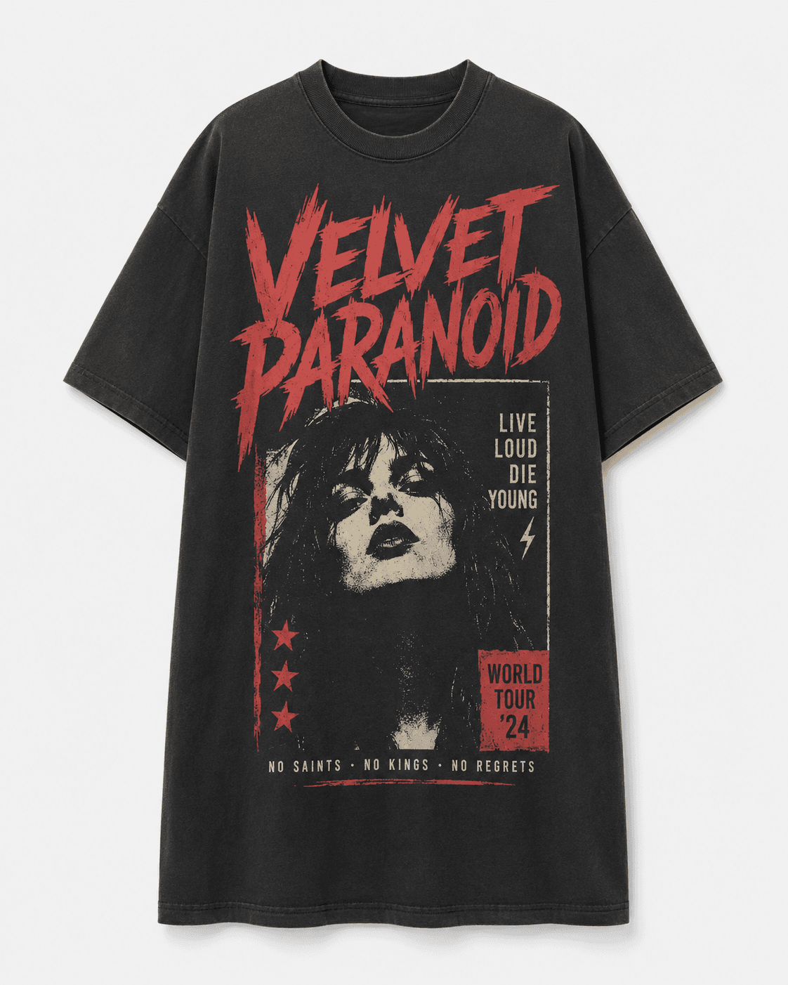 Band Tee Dress