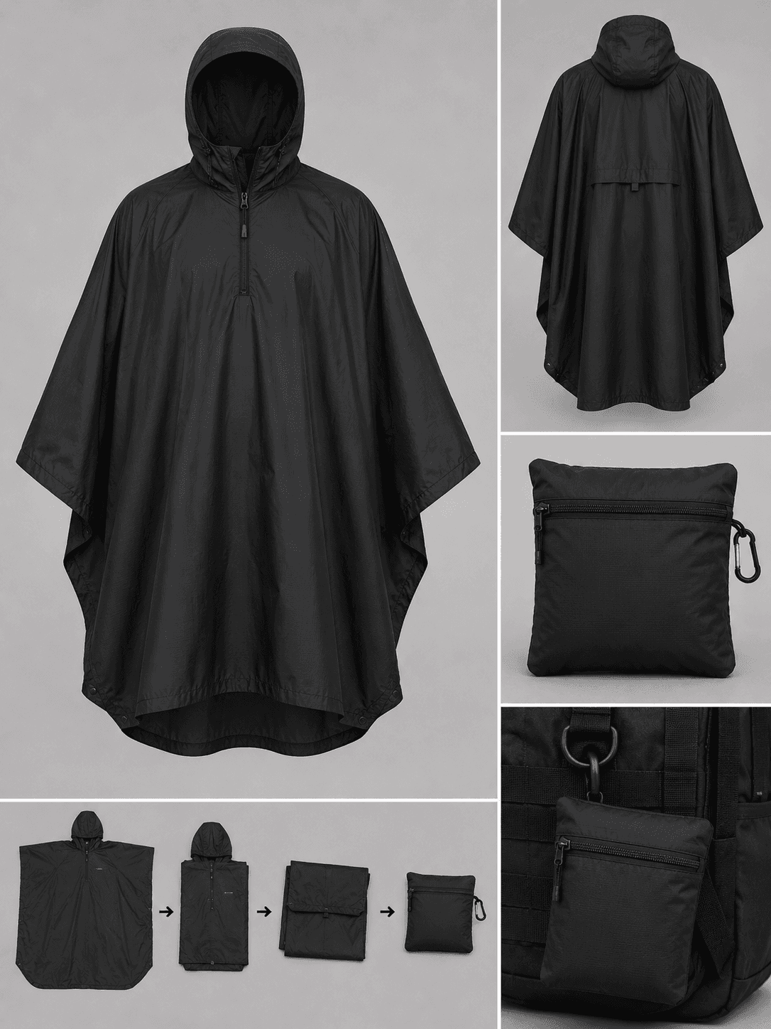 Packable Poncho